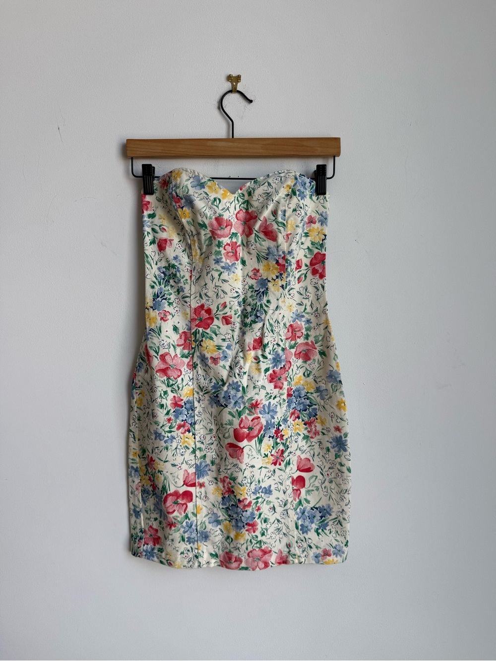 Paris Blues - Vintage floral dress